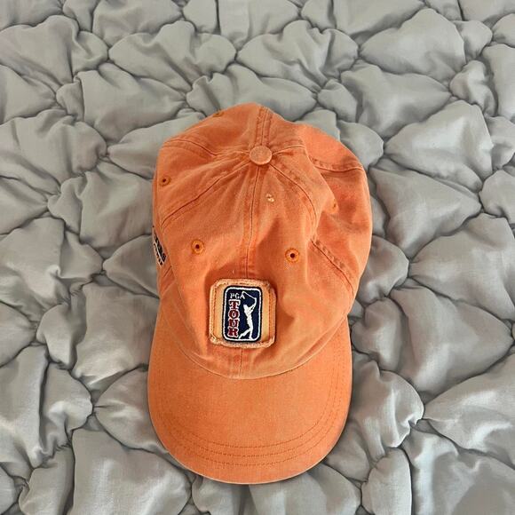 Vintage PGA tour hat Orange - Picture 1 of 4